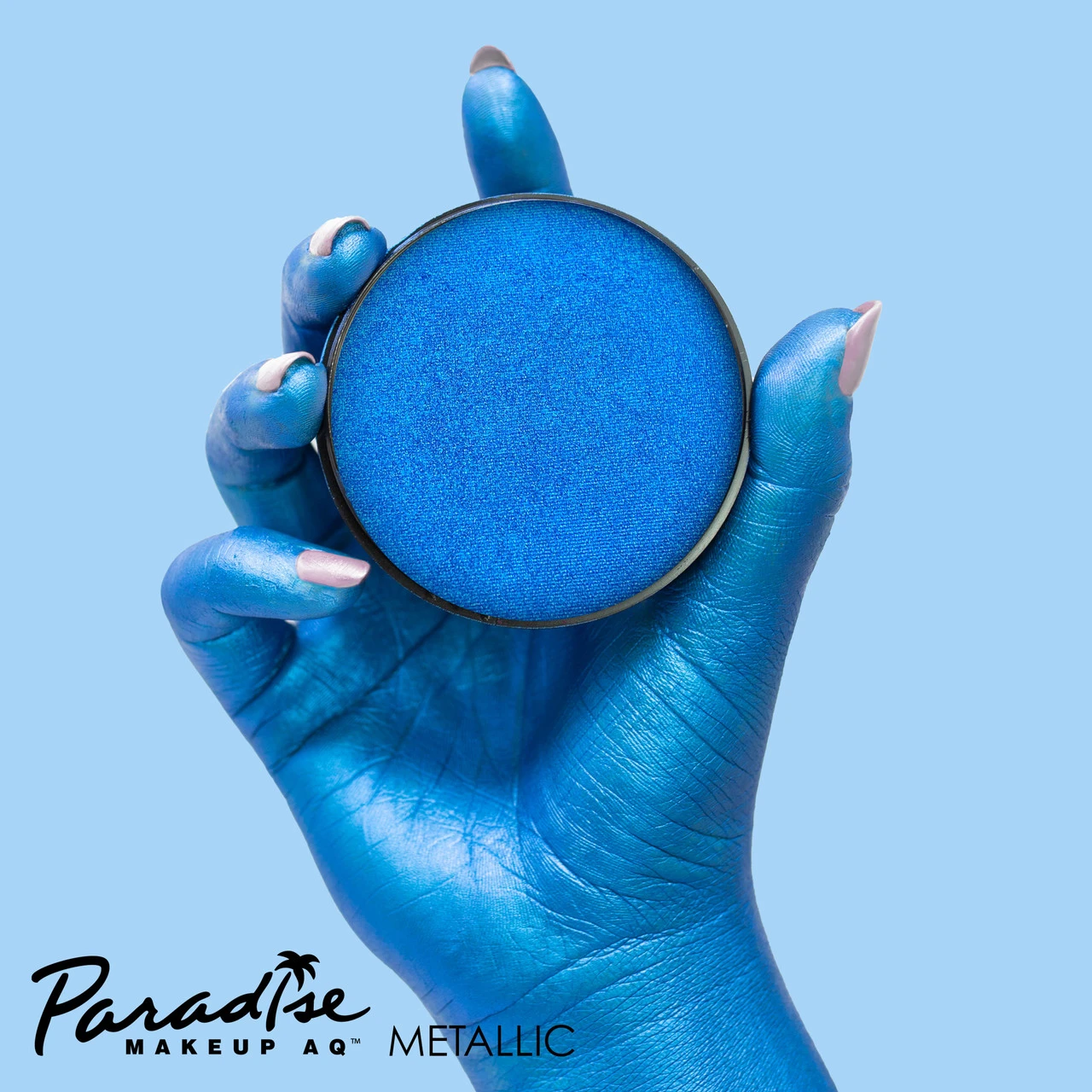 Mehron Paradise Makeup Metallic Blue (40 Gram) 5 Mehron Paradise Makeup Metallic Blue (40 Gram) - Afbeelding 3