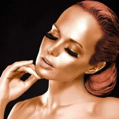 Mehron Paradise Makeup Metallic Orange (40 Gram) -Aanbiedingen Fine Makeup Winkel 800 BOO LS1 52785