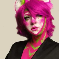 Mehron Paradise Makeup Dark Pink (40 Gram) -Aanbiedingen Fine Makeup Winkel 800 DPK LS1 96756