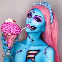 Mehron Paradise Makeup Light Blue (40 Gram) -Aanbiedingen Fine Makeup Winkel 800 LBL LS1 74443