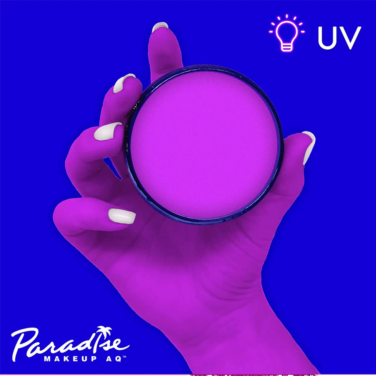 Mehron Paradise Makeup Neon UV Glow Nebula, Purple (40 Gram) 3 Mehron Paradise Makeup Neon UV Glow Nebula, Purple (40 Gram)