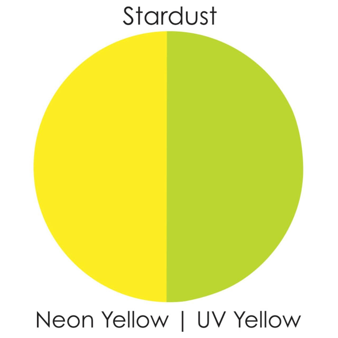 Mehron Paradise Makeup Neon UV Glow Stardust, Yellow (40 Gram) 4 Mehron Paradise Makeup Neon UV Glow Stardust, Yellow (40 Gram) - Afbeelding 2