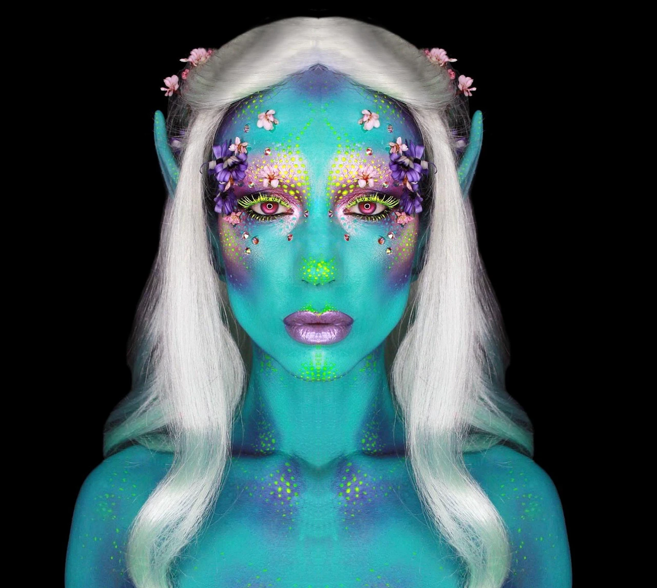 Mehron Paradise Makeup Teal (40 Gram) 6 Mehron Paradise Makeup Teal (40 Gram) - Afbeelding 4