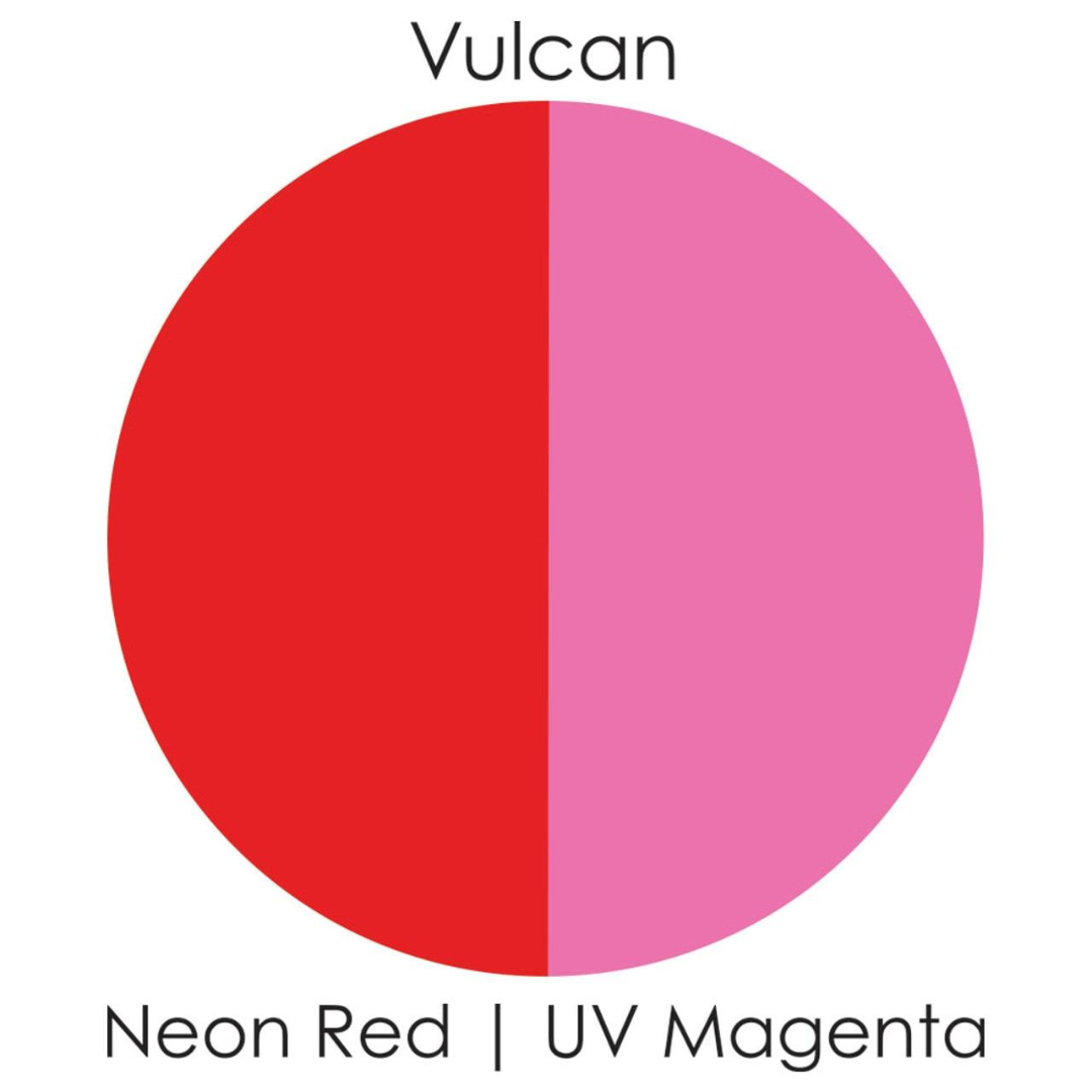 Mehron Paradise Makeup Neon UV Glow Vulcan, Red (40 Gram) 5 Mehron Paradise Makeup Neon UV Glow Vulcan, Red (40 Gram) - Afbeelding 3