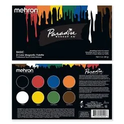 Mehron Paradise Makeup Basic Palette 8 Colors -Aanbiedingen Fine Makeup Winkel 808 PAL B 2 97121