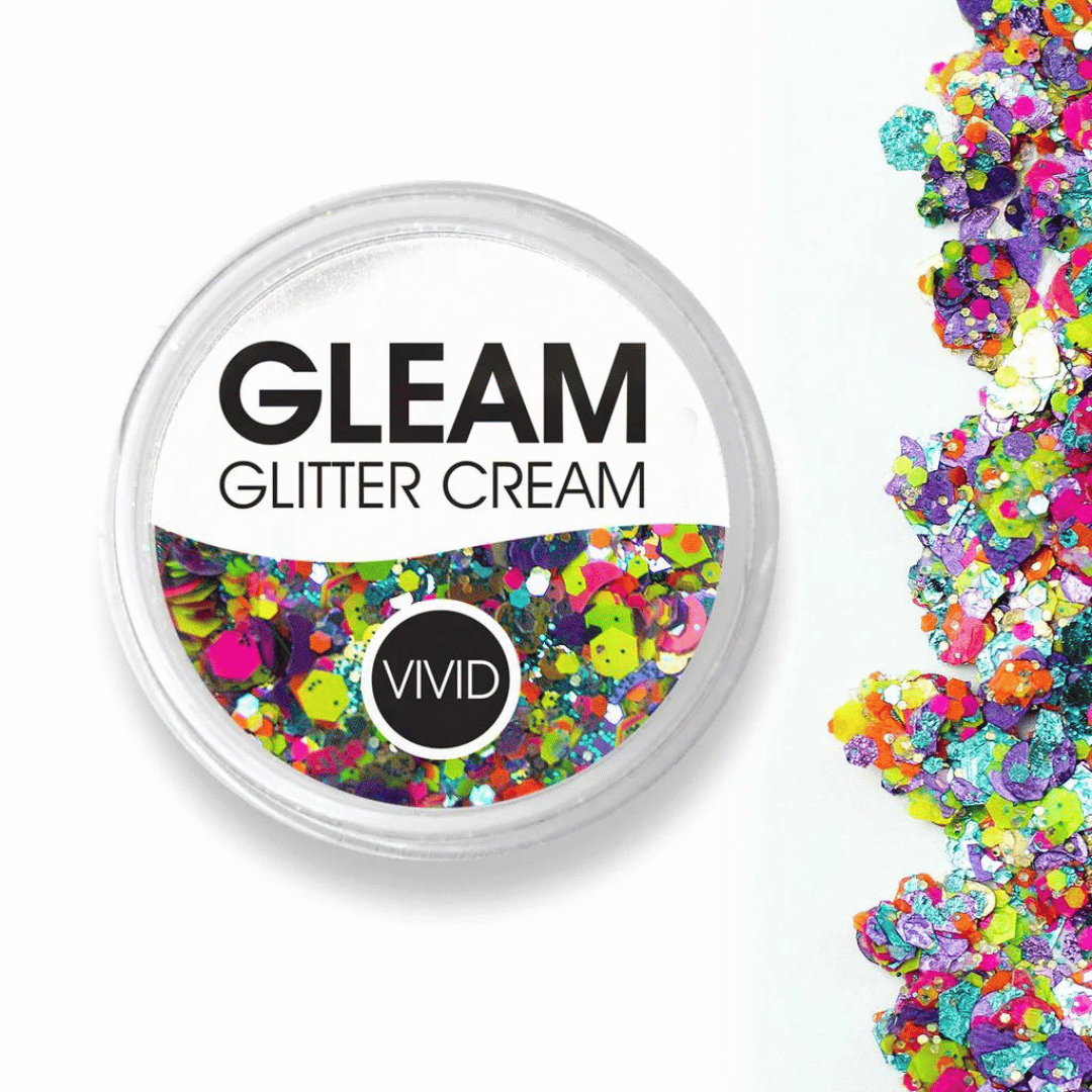 Vivid Glitter Vivid Gleam Glitter Cream - Aloha (30gr) 3 Vivid Glitter Vivid Gleam Glitter Cream - Aloha (30gr)