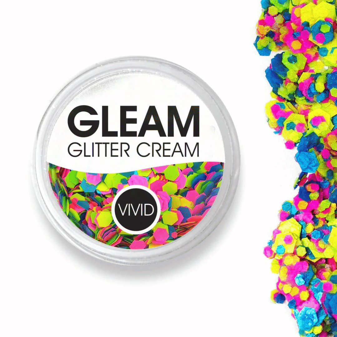 Vivid Glitter Vivid Gleam Glitter Cream - Candy Cosmos (30gr) 3 Vivid Glitter Vivid Gleam Glitter Cream - Candy Cosmos (30gr)