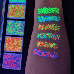 Vivid Glitter Vivid Gleam Glitter Cream Palette - Galactic UV (48gr) 6 Vivid Glitter Vivid Gleam Glitter Cream Palette - Galactic UV (48gr) -Aanbiedingen Fine Makeup Winkel GalacticUV Swatches 1024x1024