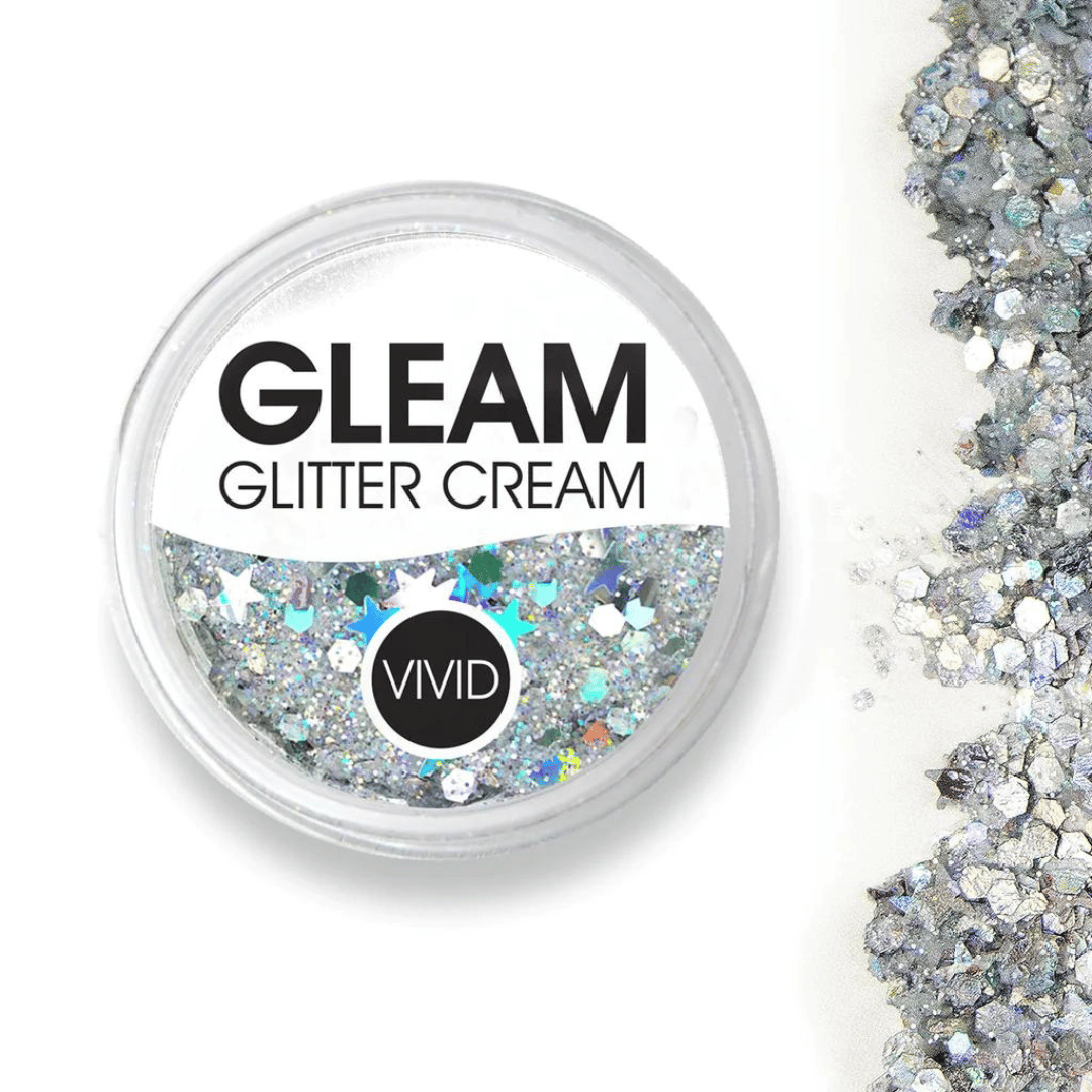 Vivid Glitter Vivid Gleam Glitter Cream - Heaven (30gr) 3 Vivid Glitter Vivid Gleam Glitter Cream - Heaven (30gr)