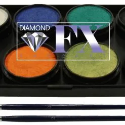 Diamond FX Palette 12 Colors Metallic (12x10Gram)