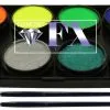 Diamond FX Palette 12 Colors Neon/Metallic (12x10Gram) -Aanbiedingen Fine Makeup Winkel diamond fx palette 12 colors neon metallic 12x10gram