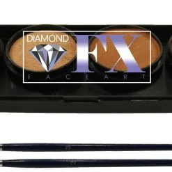 Diamond FX Palette Kleuren Skintones (6X10Gram) | Waterschmink