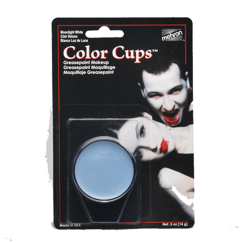 Mehron Color Cup Moonlight White (Greasepaint) 3 Mehron Color Cup Moonlight White (Greasepaint)