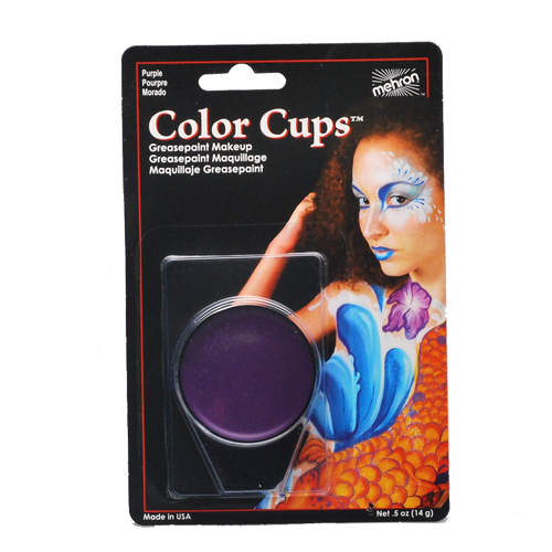 Mehron Color Cup Purple (Greasepaint) 3 Mehron Color Cup Purple (Greasepaint)
