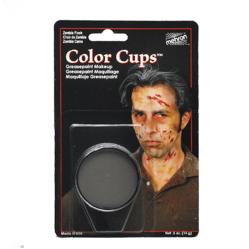 Mehron Color Cup Zombie Flesh (Greasepaint) 3 Mehron Color Cup Zombie Flesh (Greasepaint)