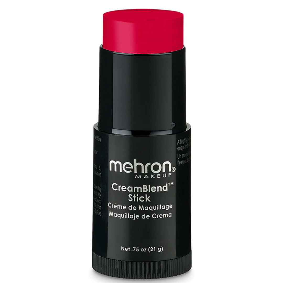 Mehron CreamBlend™ Stick Really Bright Red 3 Mehron CreamBlend™ Stick Really Bright Red