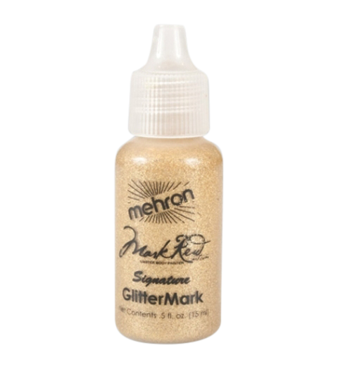 Mehron GlitterMark Gold (15ml) 3 Mehron GlitterMark Gold (15ml)