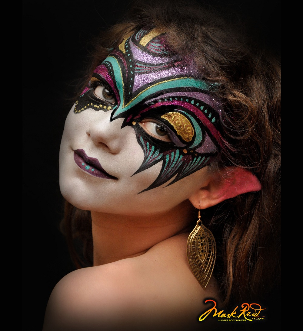 Mehron Paradise Makeup Teal (40 Gram) 7 Mehron Paradise Makeup Teal (40 Gram) - Afbeelding 5