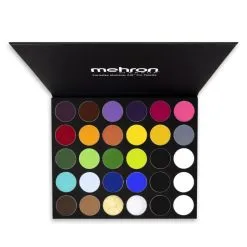 Mehron Waterschmink 30 Kleuren Palette -Aanbiedingen Fine Makeup Winkel mehron waterschmink 30 kleuren paletteab6da