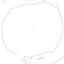 Sally-Ann Lynch Schmink Oefenbord Bellypaint, Formaat A3