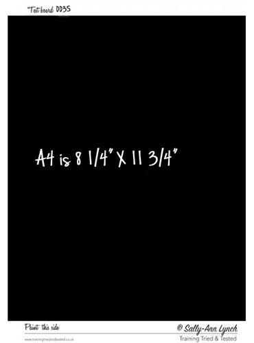 Sally-Ann Lynch Schmink Oefenbord Zwart, Formaat A4 3 Sally-Ann Lynch Schmink Oefenbord Zwart, Formaat A4