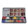 SuperStar Schminkpalette Basic, 12 Kleuren -Aanbiedingen Fine Makeup Winkel superstar schmink basis palette 12 kleuren