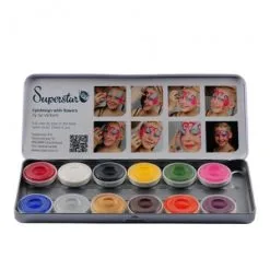 SuperStar Schminkpalette Basic, 12 Kleuren