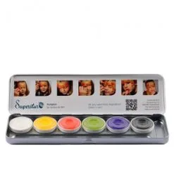 SuperStar Schminkpalette, 6 Kleuren Halloween Palette