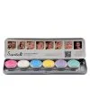 SuperStar Schminkpalette, 6 Pastelkleuren