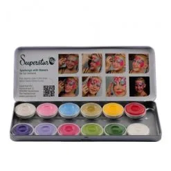 SuperStar Schminkpalette Botanical, 12 Kleuren
