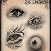 Tattoo Pro™ Wiser's Airbrush TattooPro Stencil - Eye See You 1 Tattoo Pro™ Wiser's Airbrush TattooPro Stencil - Eye See You -Aanbiedingen Fine Makeup Winkel wiser s airbrush tattoo pro stencil eye see you