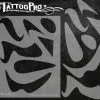 Tattoo Pro™ Wiser's Airbrush TattooPro Stencil - Free Style -Aanbiedingen Fine Makeup Winkel wiser s airbrush tattoo pro stencil free style