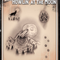 Tattoo Pro™ Wiser's Airbrush TattooPro Stencil – Howlin At The Moon