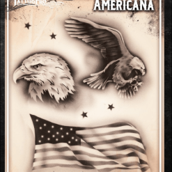 Tattoo Pro™ Wiser's Airbrush TattooPro Stencil – Americana