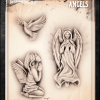 Tattoo Pro™ Wiser's Airbrush TattooPro Stencil – Angels -Aanbiedingen Fine Makeup Winkel wiser s airbrush tattoopro stencil angels