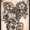 Tattoo Pro™ Wiser's Airbrush TattooPro Stencil – Big Ink - Japanese Tiger