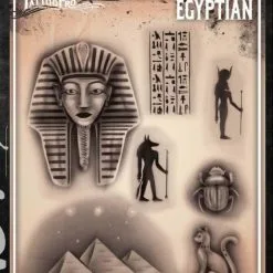 Tattoo Pro™ Wiser's Airbrush TattooPro Stencil – Egyptian