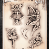 Tattoo Pro™ Wiser's Airbrush TattooPro Stencil – Fairies -Aanbiedingen Fine Makeup Winkel wiser s airbrush tattoopro stencil fairies