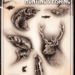 Tattoo Pro™ Wiser's Airbrush TattooPro Stencil – Hunting & Fishing