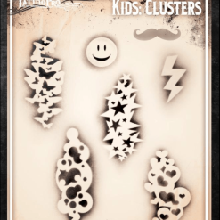 Tattoo Pro™ Wiser's Airbrush TattooPro Stencil – KIDS Clusters