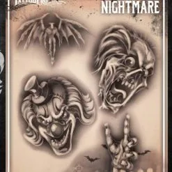 Tattoo Pro™ Wiser's Airbrush TattooPro Stencil – Nightmare