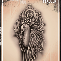 Tattoo Pro™ Wiser's Airbrush TattooPro Stencil – Peacock