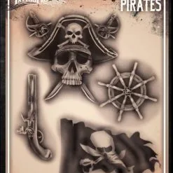Tattoo Pro™ Wiser's Airbrush TattooPro Stencil – Pirates