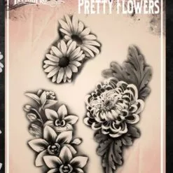 Tattoo Pro™ Wiser's Airbrush TattooPro Stencil – Pretty Flowers