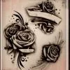 Tattoo Pro™ Wiser's Airbrush TattooPro Stencil - Roses And Scrolls -Aanbiedingen Fine Makeup Winkel wiser s airbrush tattoopro stencil roses and scrolls