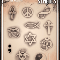 Tattoo Pro™ Wiser's Airbrush TattooPro Stencil – Symbols