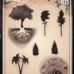 Tattoo Pro™ Wiser's Airbrush TattooPro Stencil – Trees
